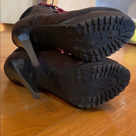 Women’s High-heel Lace-up Booties; S: 6 1/2 - Picture 8 of 8